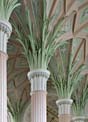 column with palms