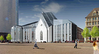 New University Building © Erick van Egeraat associated architects 